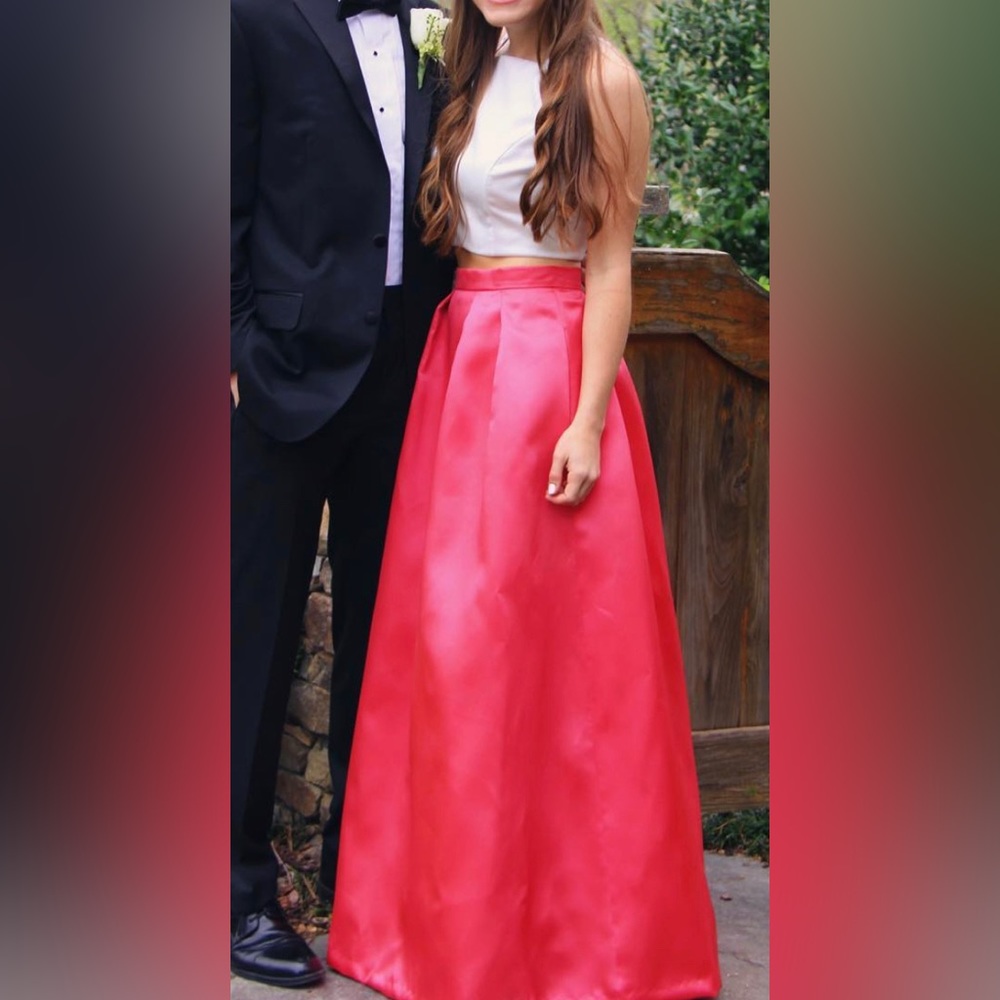 XSCAPE two piece prom dress